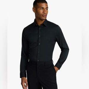 Express Men's Black Dress Shirt